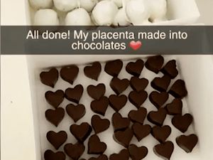 Cerita Ibu Membuat Cokelat dari Plasenta Bayinya