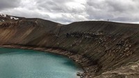 Masih di Islandia, foto kawah yang dipotret Juan Mata ini oke juga (@juanmatagarcia/Instagram)