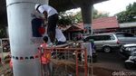 Cantik! Mural di Tiang JLNT Antasari