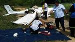 Penampakan Pesawat Latih yang Jatuh di Phuket dan Tewaskan 2 Orang