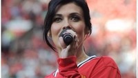 Yang pertama adalah Megan Fox yang merupakan penggemar Manchester United. Foto: Istimewa
