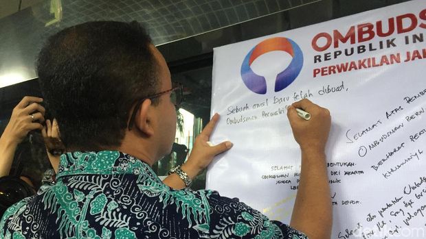 Anies resmikan Ombudsman Jakarta Raya / 