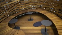 Ini adalah ruang meeting di gedung baru Amazon. Foto: Dok. Fortune.