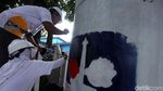 Cantik! Mural di Tiang JLNT Antasari