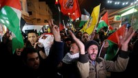 Al-Jabari tewas setelah ditembak tentara Israel setelah kedua kubu terlibat bentrokan. REUTERS/Mussa Qawasma.