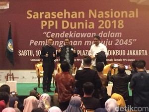 Hadiri Sarasehan PPI di Kemdikbud, Anies Motivasi Pelajar