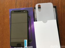 Unboxing Ponsel Empat Kamera Murah dari Evercoss