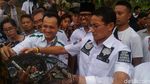 Gaya Sandiaga Kenakan Baju Motor DKI-2