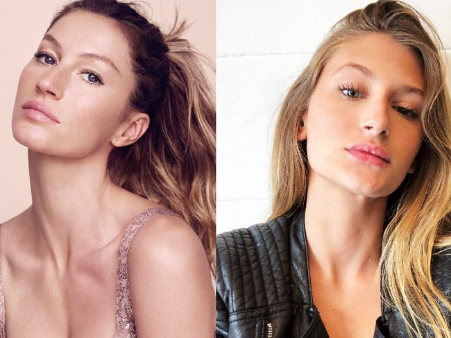Kenalan dengan Paula La Croix. Wajahnya sangat mirip dengan Gisele Bundchen. Keduanya pun sama-sama berasal dari Brazil. Lihat foto kiri (Gisele Bundchen) dan kanan (Paula) yang tampak sama  Foto: dok. Instagram
