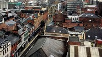 Lanskap Kota Manchester dari ketinggian (@juanmatagarcia/Instagram)