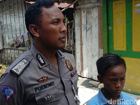 Bintang Putra Wahyu Ramadhani dan polisi/