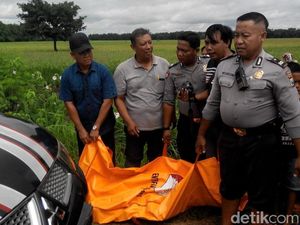 Mayat Wanita Tanpa Busana Ditemukan Warga di Tengah Sawah