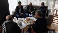 Menteri Susi menginap di sebuah hotel di New York.