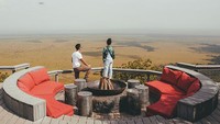 Mereka mengunjungi Angama Mara di Kenya. Foto: Instagram