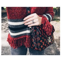 Katharina juga menyukai barang-barang fashion branded. Salah satunya brand Louis Vuitton.