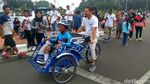 Becak Listrik Sumbangan Putra Amien Rais yang Akan Dipajang Anies