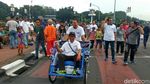 Becak Listrik Sumbangan Putra Amien Rais yang Akan Dipajang Anies
