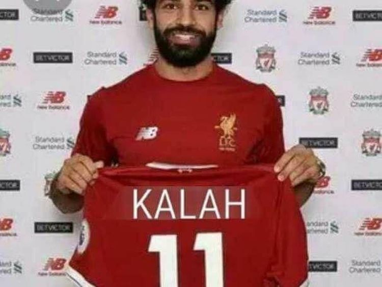 Meme: Liverpool Kalah, Salah Ikut Kena Getah