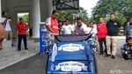 Becak Listrik Sumbangan Putra Amien Rais yang Akan Dipajang Anies