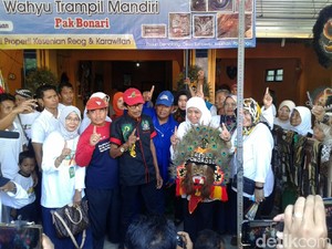 Petilasan Kerajaan Bantarangin, Khofifah Harap ada Cagar Budaya Reog