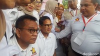 Anggota Dewan Pembina Partai Gerindra itu juga mengatakan akan mendukung apa pun keputusan Prabowo. (Foto: Zunita Amalia Putri/detikcom)