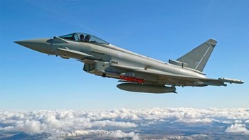 Kementerian Pertahanan menjelaskan ketertarikan Prabowo terhadap 15 Eurofighter Typhoon bekas Austria itu didasari oleh tujuan memperkuat pertahanan Indonesia. Inilah tampangnya. Foto: dok. BAE System