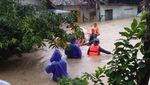 Penampakan Banjir yang Rendam Ratusan Rumah di Bangka Belitung