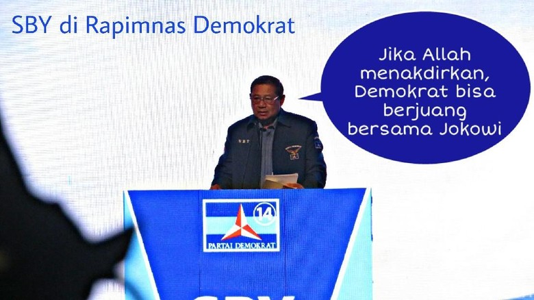 Meme Politik Balas Pantun PD vs Gerindra PKS Gara gara SBY Jokowi