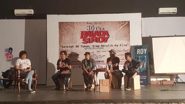 Serial Novel Balada Si Roy Akan Diangkat ke Layar Lebar