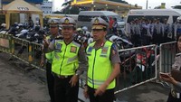 Kakorlantas Polri Irjen Irjen Royke Lumowa memprediksi sistem ini akan mengurangi kepadatan kendaraan sampai 20% (Foto: Samsdhuha Wildansyah/detikcom).