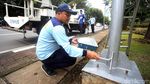 Perawatan Rambu Lalu Lintas di Jalan Medan Merdeka Selatan
