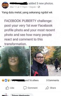 Ditantang Facebook Puberty? Begini Cara Mainya