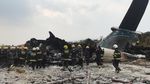 Penampakan Pesawat yang Bawa 71 Orang Jatuh di Nepal