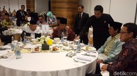 Ketum PPP Romahurmuziy juga hadir dan duduk semeja dengan KH Maruf Amin. Foto: Zunita-detikcom