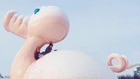 Sang seniman membuat Posankka sebagai bentuk kritik terhadap rekayasa bioteknologi yang sudah demikian modern dan berkembang pesat (mariaa/Instagram)