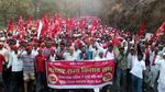 Potret 30 Ribu Petani India Jalan Kaki 6 Hari untuk Demo