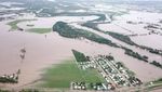 Foto: Banjir dan Keberadaan Buaya yang Ancam Warga Queensland