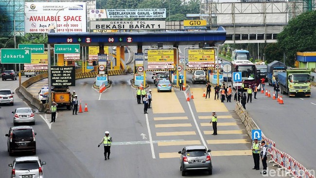 Tiga Pintu Tol Terapkan Ganjil Genap Mei 2018