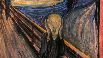 The Scream oleh Edvard Munch. Foto: Istimewa
