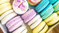 Tidak tergoda dengan macaron yang ini? Postingan foto @ksonks_macarons ini kayaknya lebih cocok jadi pajangan ya? Foto: Istimewa