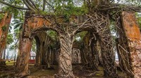Pulau Ross diubah menjadi markas dan perumahan mewah perwira tinggi Inggris. Jadi dibangunlah rumah sakit, lapangan tenis, gereja, pabrik pemurnian air, barak militer, dan pembangkit listrik tenaga diesel. (Neelima Vallangi/BBC travel)