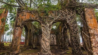 Foto: Pulau Angker di Samudera Hindia