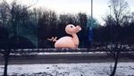 Foto: Patung Aneh di Finlandia, Bukan Bebek, Bukan Babi