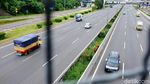 Ganjil Genap Diterapkan, Tol Cikampek Lancar