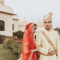 Ketika Raisa dan Hamish Daud tengah berada di India. Wajah Raisa yang nampak cantik mengenakan saree ini diedit oleh Ojmo menjadi wajahnya. Foto: Instagram