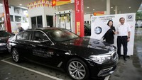 BMW Driving Experience kali ini menjadi platform komprehensif yang akan tampilkan semua keunggulan line-up terbaru generasi ketujuh BMW Seri 5, yang juga dikenal sebagai Business Athlete. Pool/BMW.