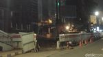 Foto: Jalan MT Haryono Depan BNN Ditutup karena Gas Diduga Bocor