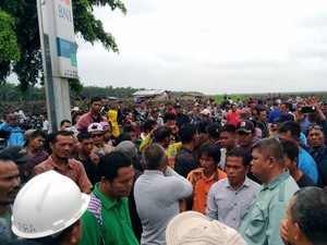 Penampakan Demo Warga Minta Harimau Pemangsa 2 Orang di Riau Dibunuh!