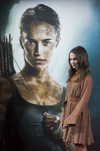 Alicia Vikander berperan sebagai Lara Croft di film terbaru 'Tomb Raider'