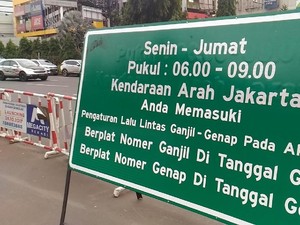 Pemprov DKI Tak Masalah Aturan Ganjil-Genap Digugat Warga ke MA